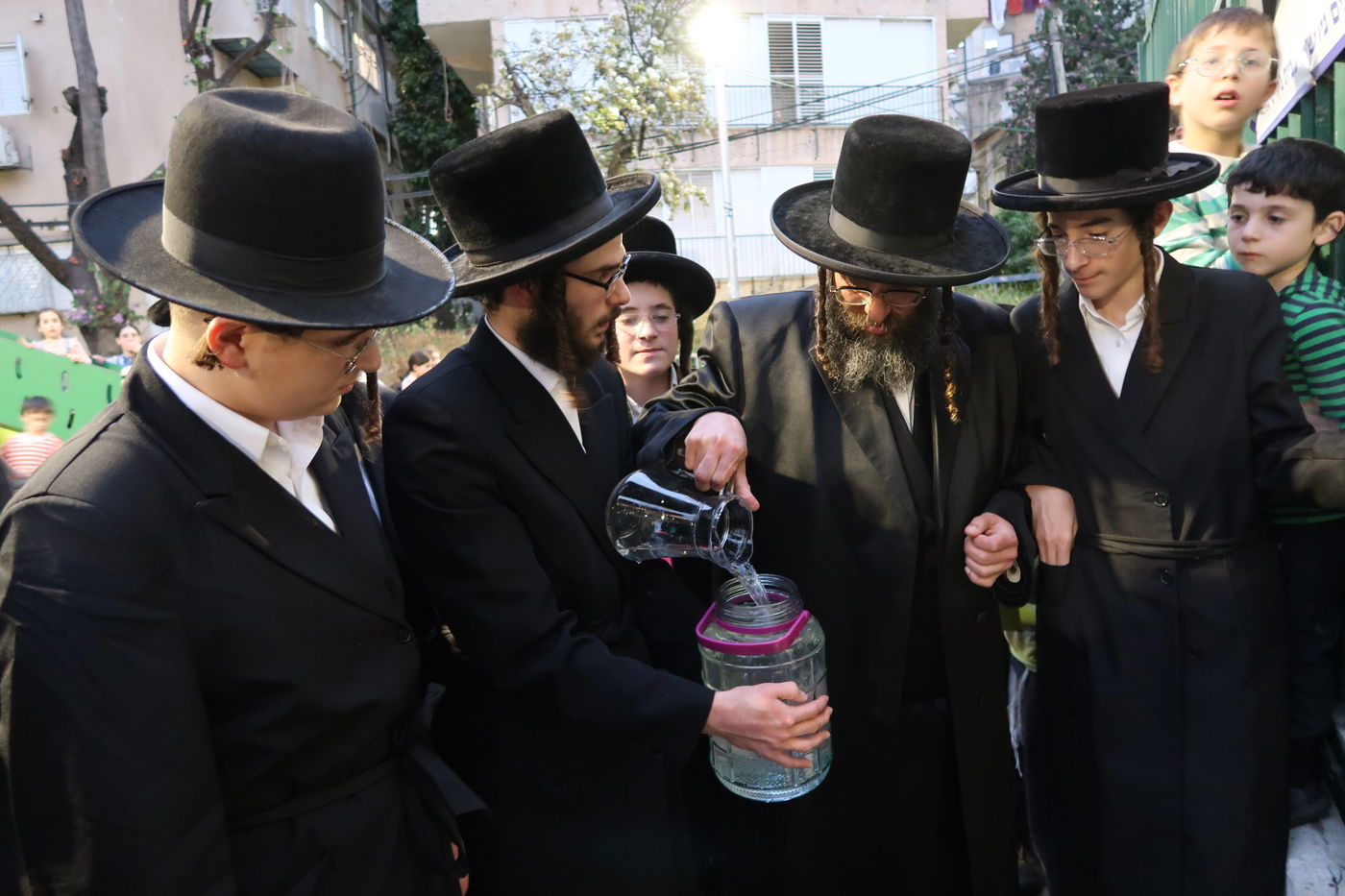 חג הפסח בחצה"ק ספינקא רמת אהרן