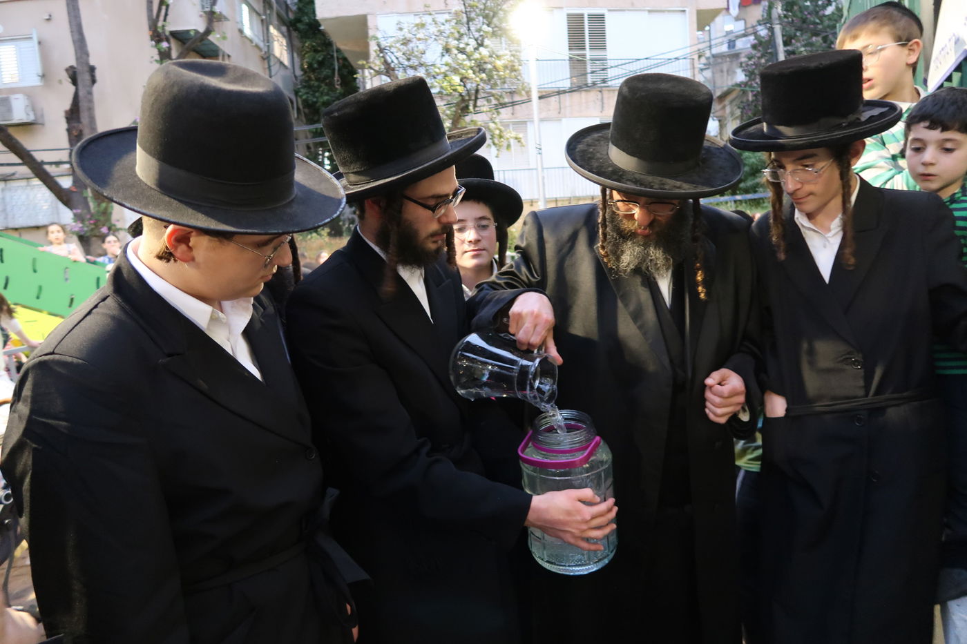 חג הפסח בחצה"ק ספינקא רמת אהרן