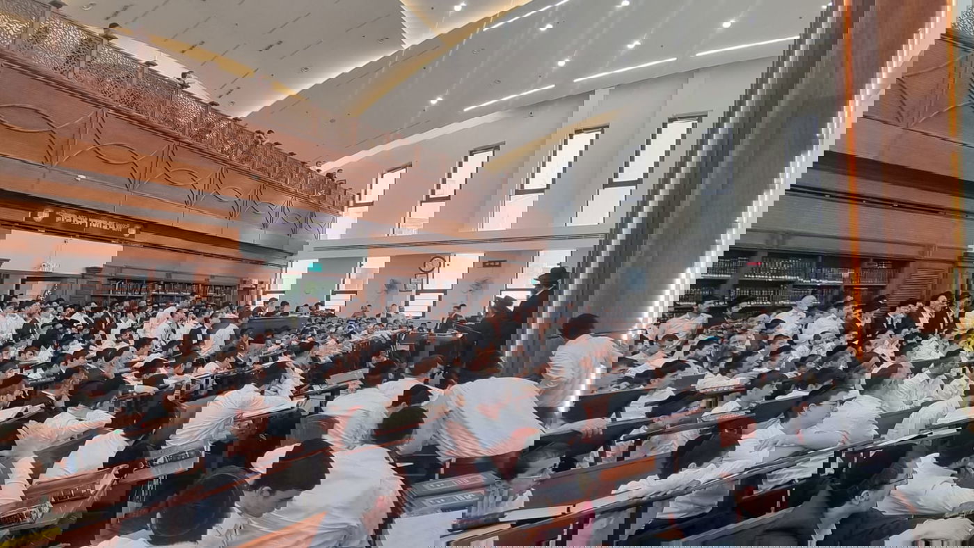 מעמד הקבלת פני רבו במודיעין עילית