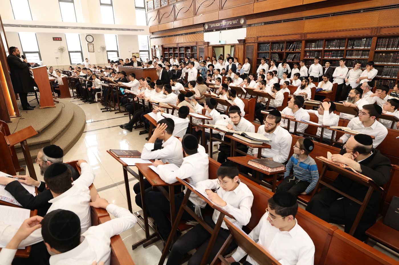 אחד מבתי הכנסיות המרכזיים במודיעין עילית