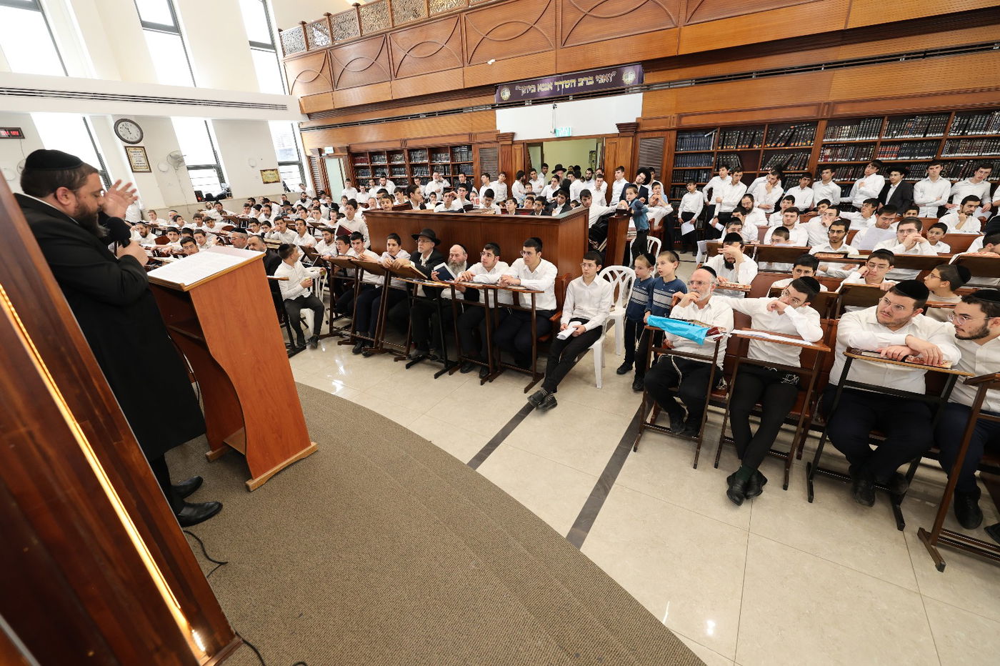 מעמד הקבלת פני רבו במודיעין עילית