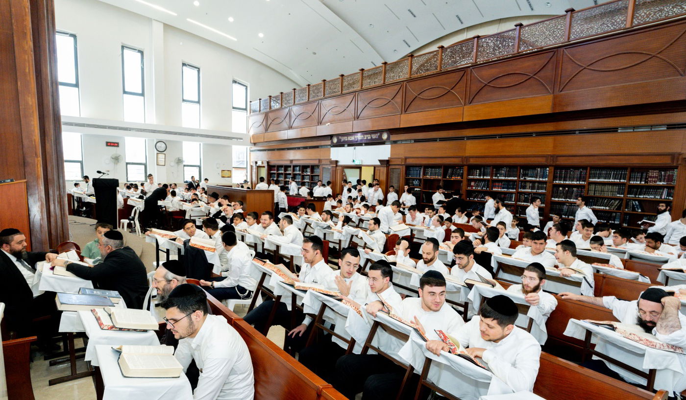 מעמד הקבלת פני רבו במודיעין עילית