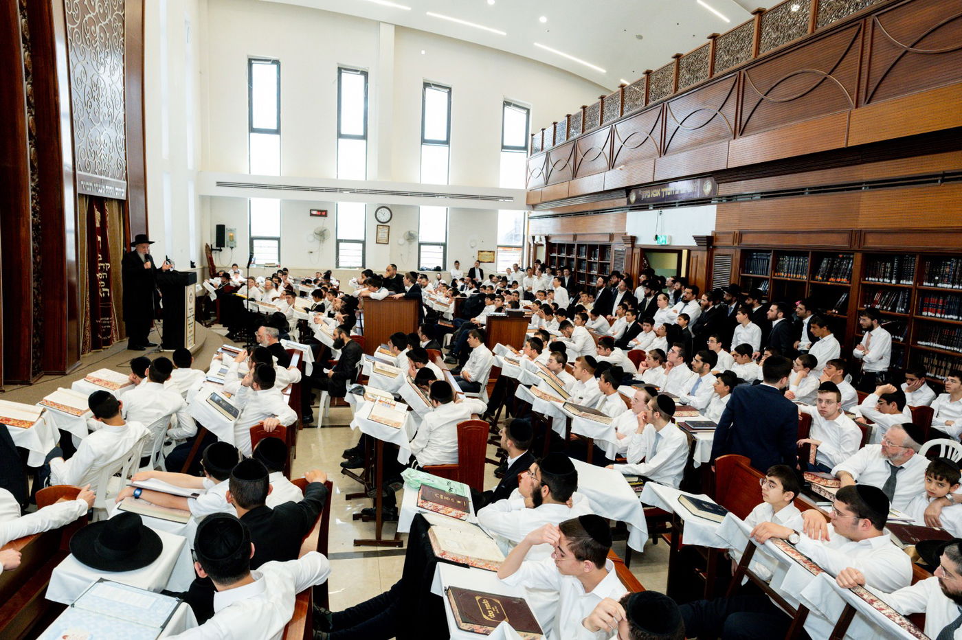 מעמד הקבלת פני רבו במודיעין עילית