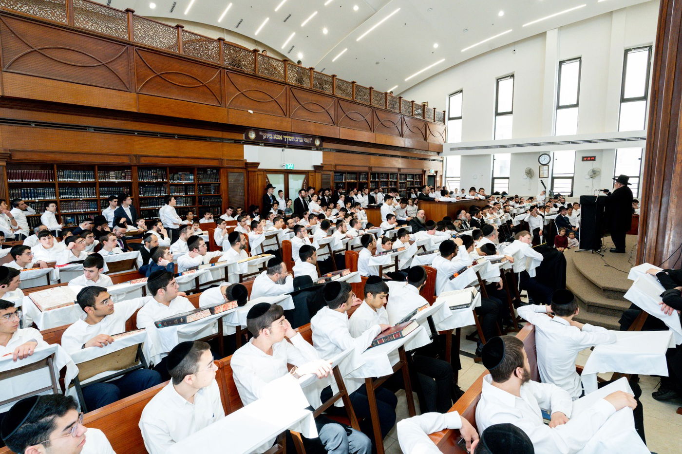 מעמד הקבלת פני רבו במודיעין עילית