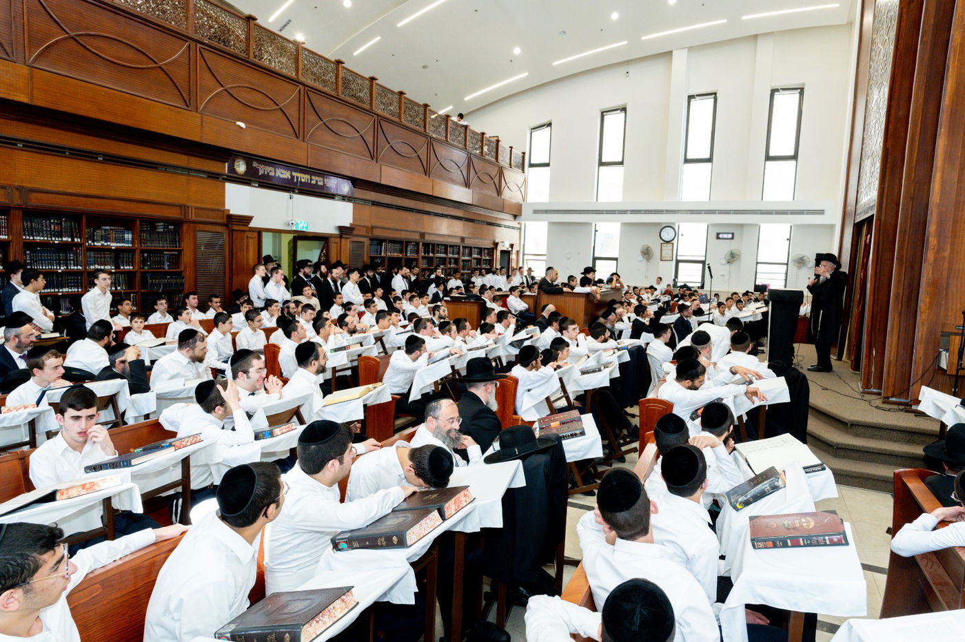 מעמד הקבלת פני רבו במודיעין עילית