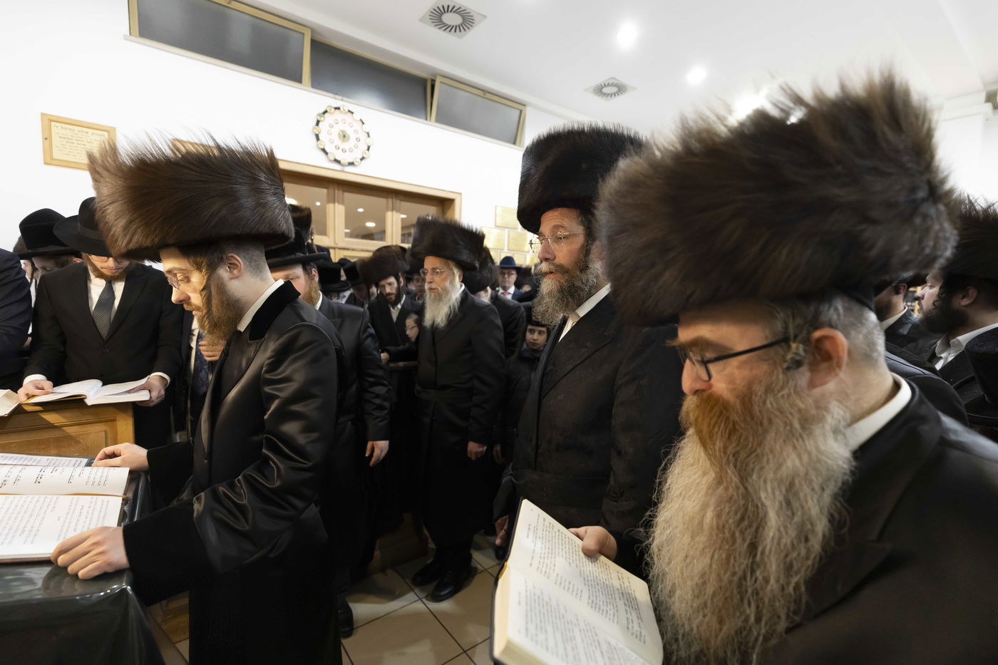 האדמו"ר מסאדיגורה בספירת העומר באנטווערפן