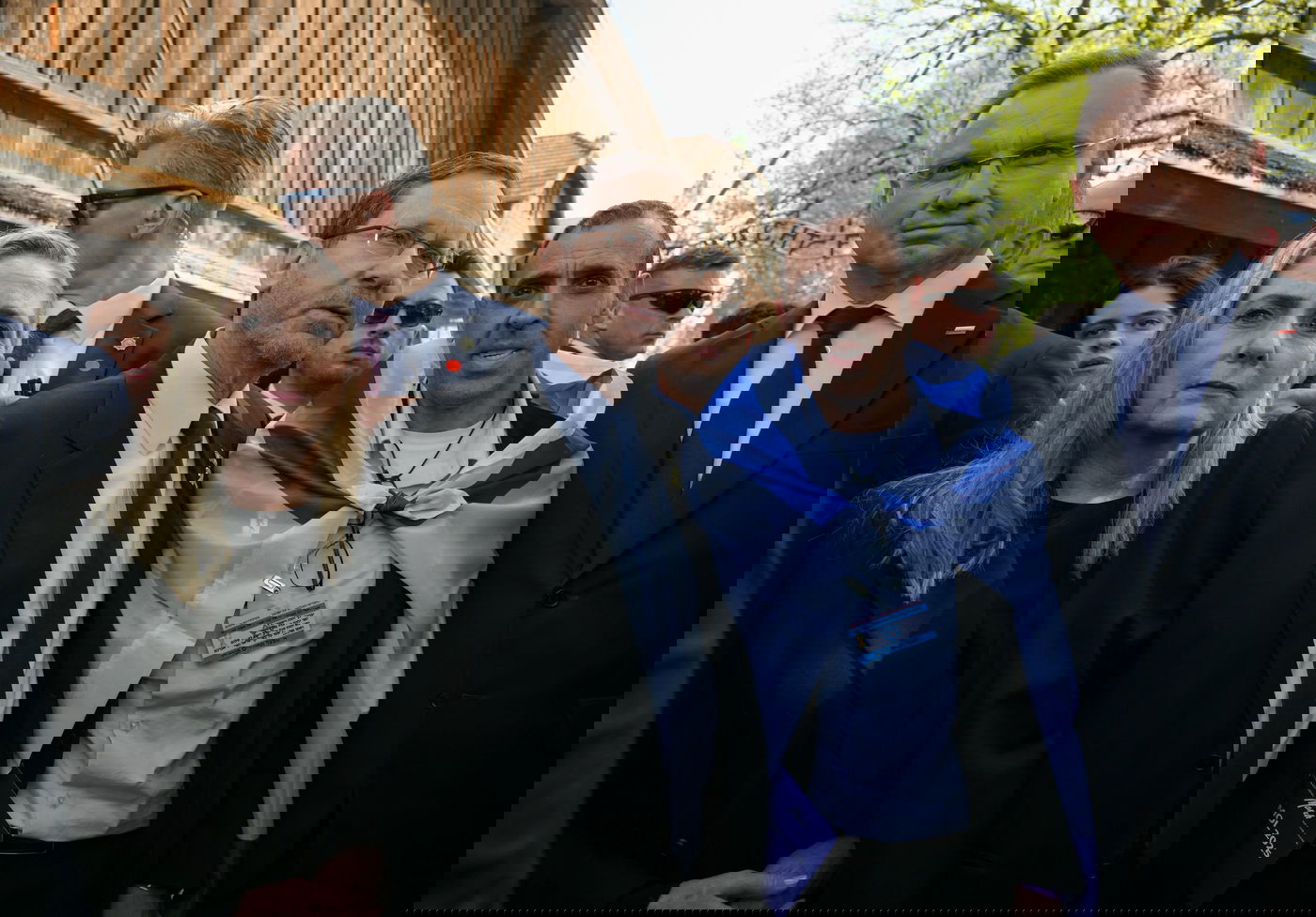 שרעבי עם הנשיא הרצוג