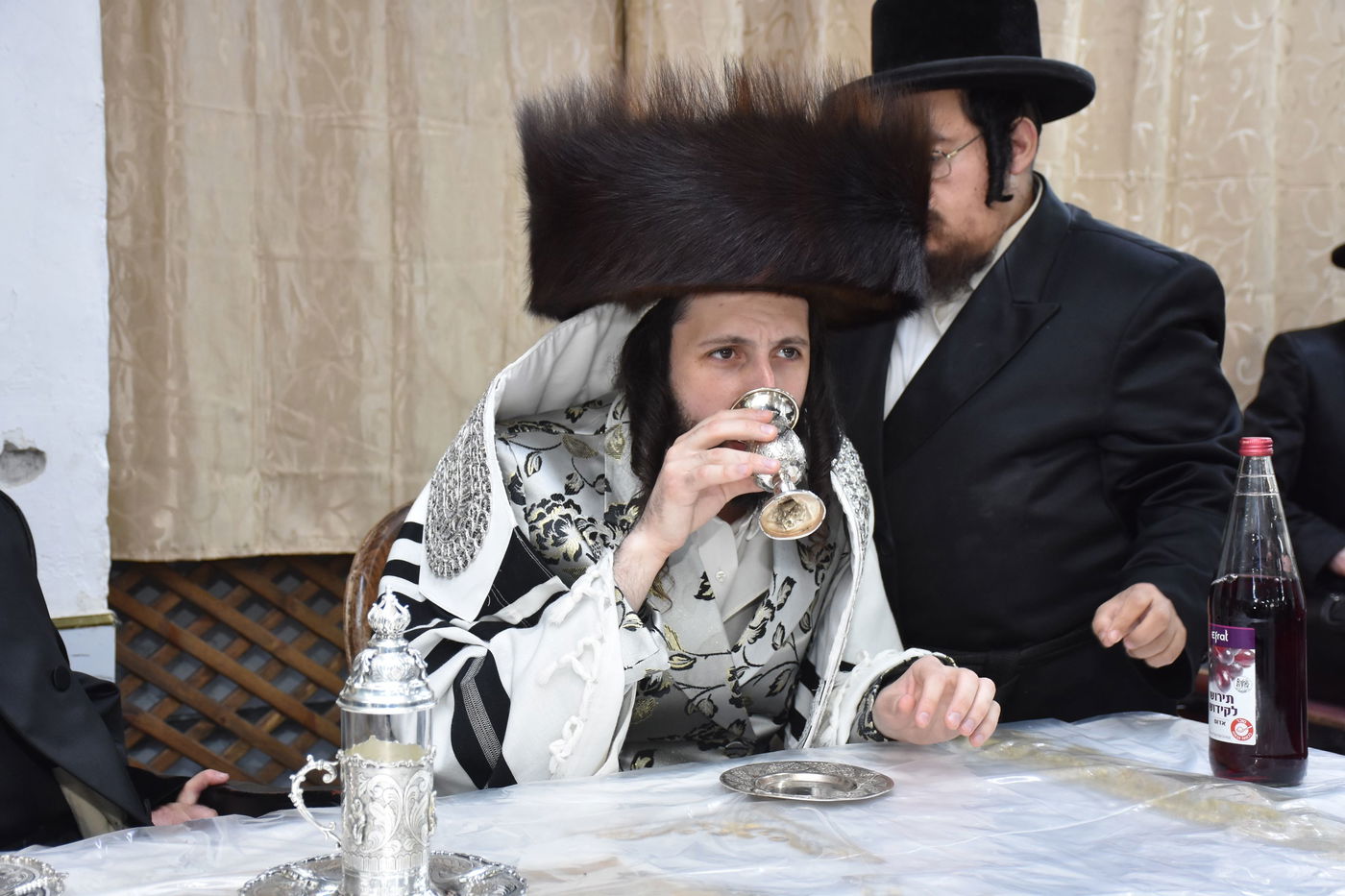 שמחת הברית לבן האדמו"ר ממבקשי השם