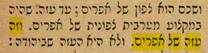 "עד עזה" - וזה עזה של אפרים" – דברי הגר"א בפרושו לדברי הימים 'אדרת אליהו'