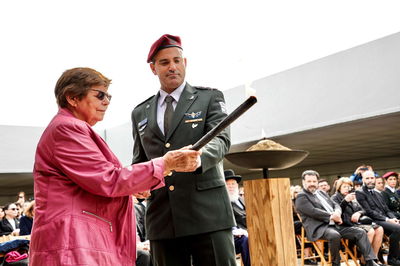 הטקס במחנה זכסנהאוזן