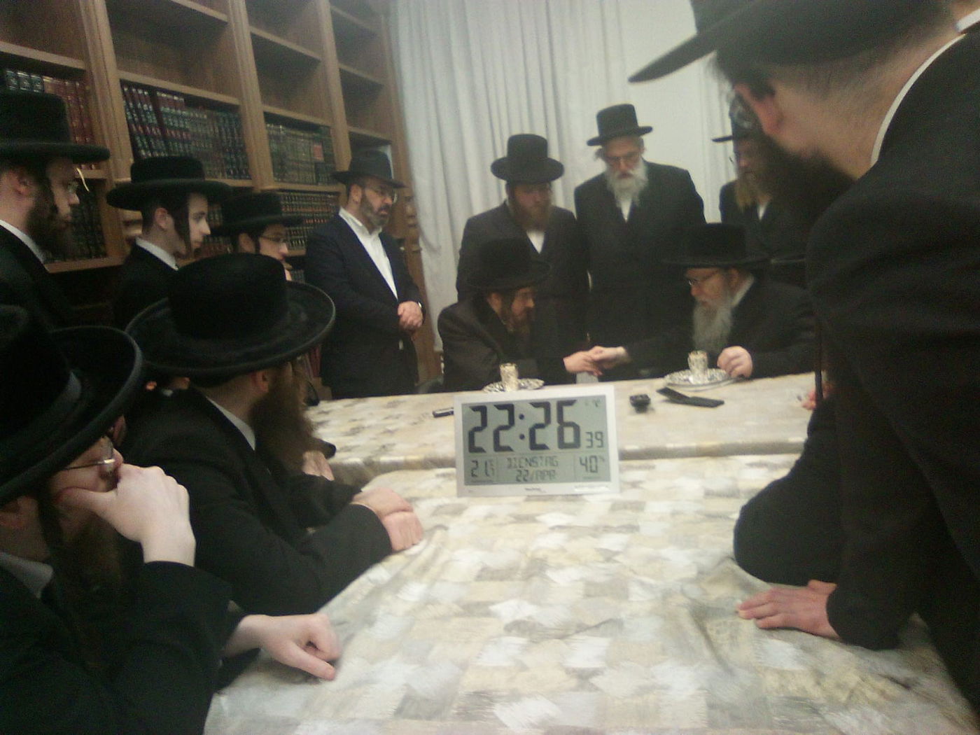 האדמו"ר מסאדיגורה בביקור אצל האדמו"ר מפשעווארסק