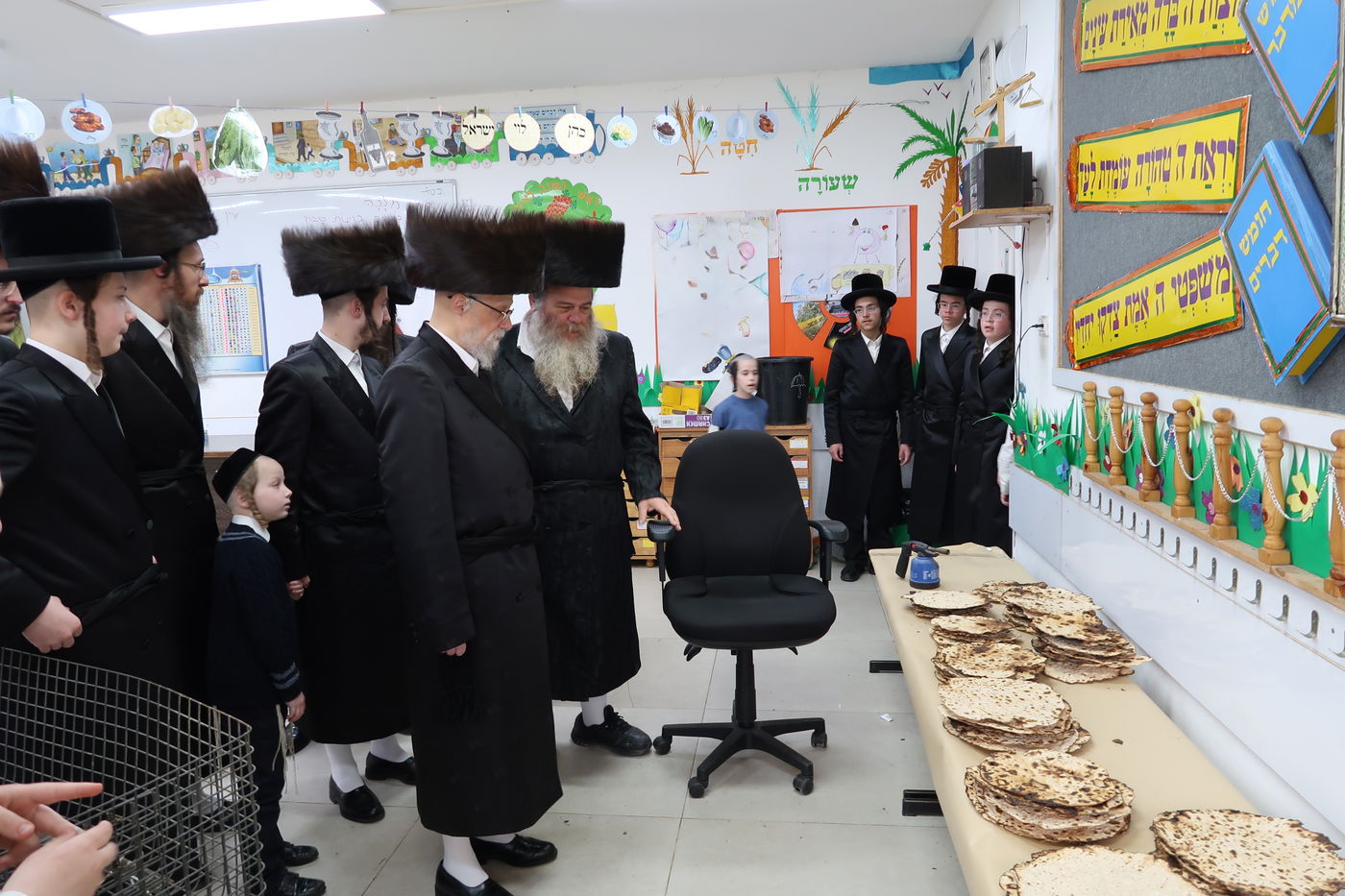 חג הפסח בחצה"ק סערט ויז'ניץ