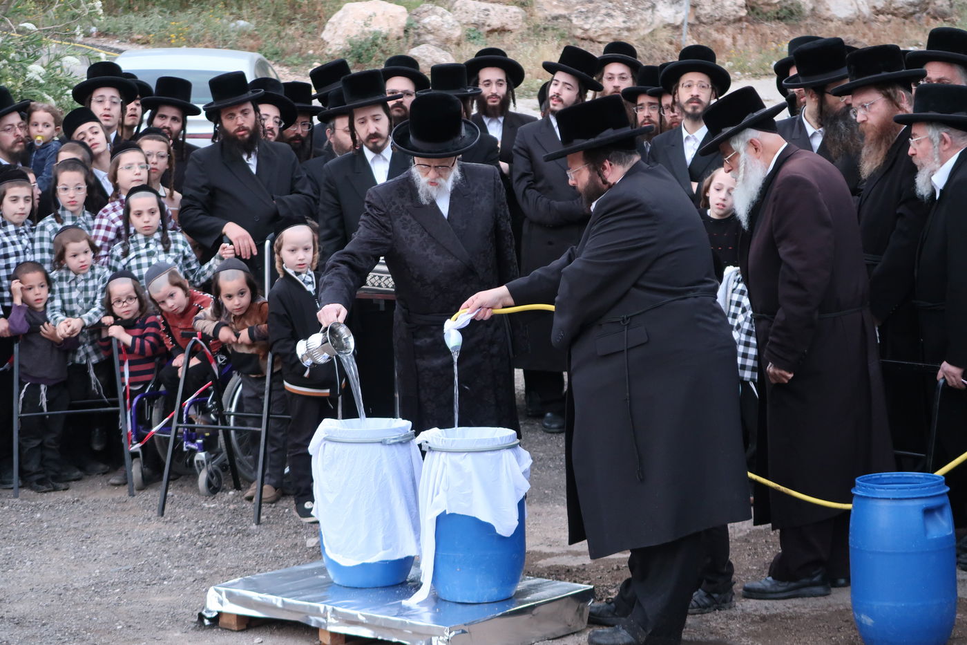 חג הפסח בחצה"ק סערט ויז'ניץ