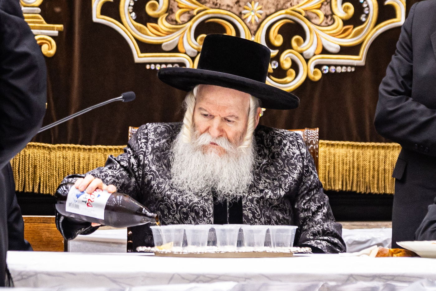 האדמו"ר מבאבוב, בהילולא קדישא של הרה"ק מצאנז זי"ע