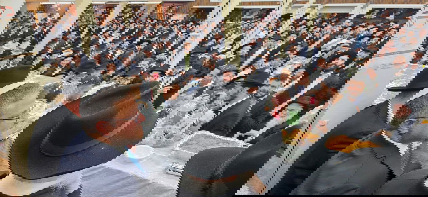 השר איתמר בן גביר במרכז חב"ד העולמי