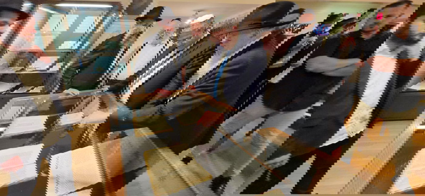 השר איתמר בן גביר במרכז חב"ד העולמי