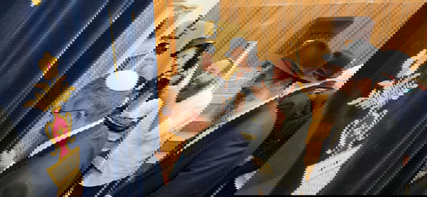 השר איתמר בן גביר במרכז חב"ד העולמי