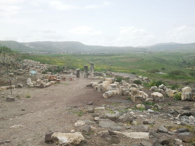 שרידי בית הכנסת העתיק בארבל