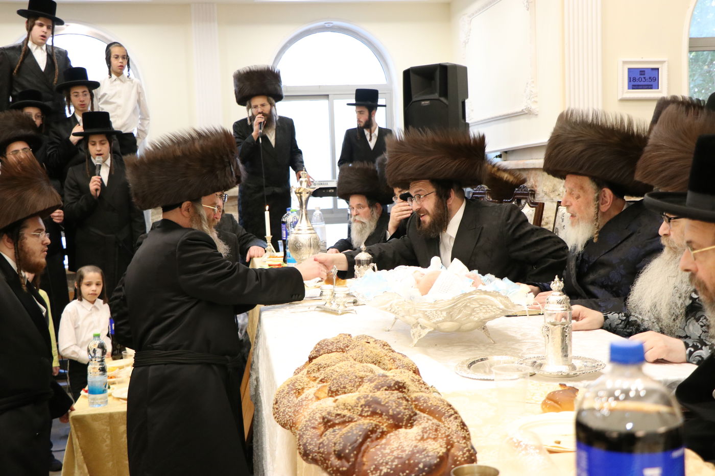 שמחת הפדיון הבן בחצרות זוויעהיל - נדבורנה אלעד