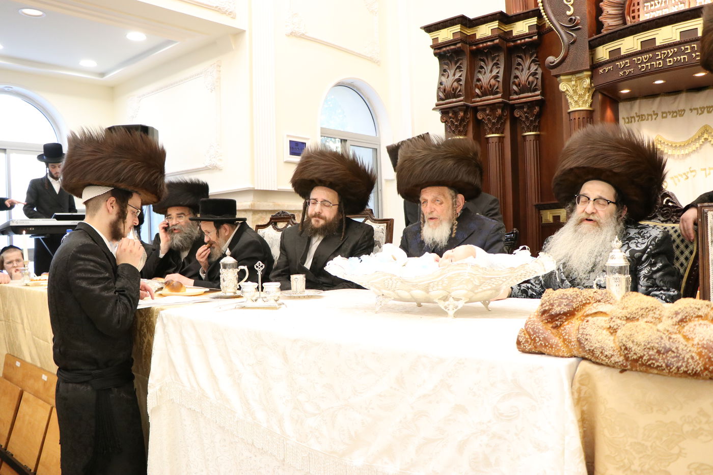 שמחת הפדיון הבן בחצרות זוויעהיל - נדבורנה אלעד