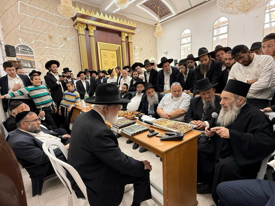 ניחום אבלים על הסתלקות הגר"מ מאזוז זצ"ל