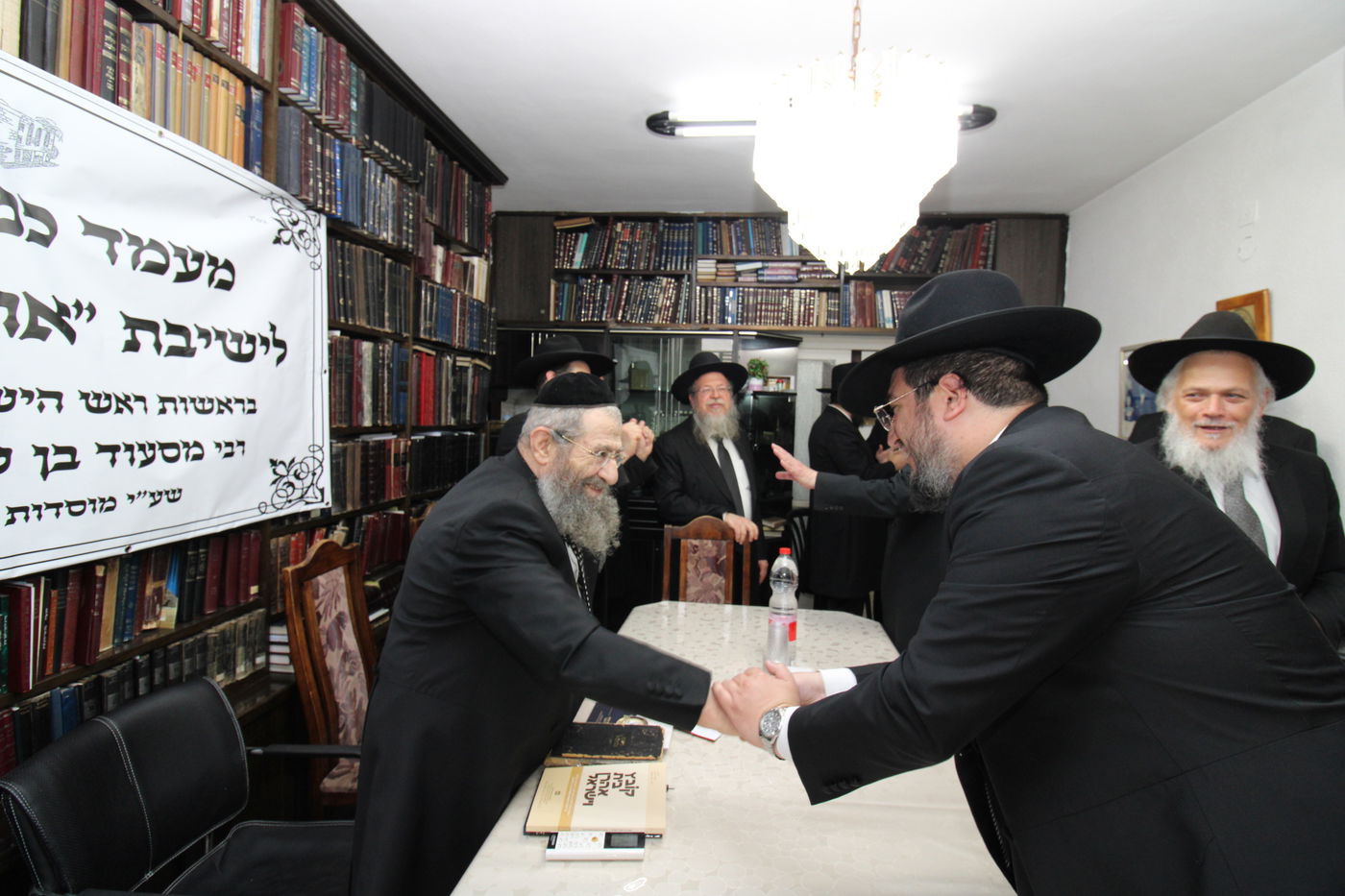 הגר"מ בן שמעון בפתיחת שיעור א' בישיבת 'אור התלמוד' 