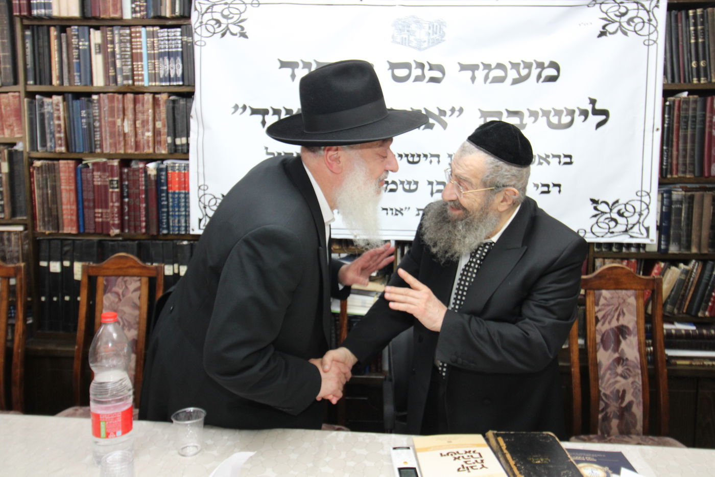 הגר"מ בן שמעון בפתיחת שיעור א' בישיבת 'אור התלמוד' 