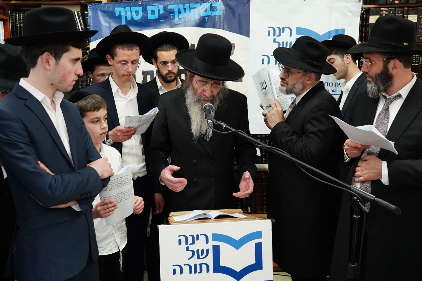 הגה"צ רבי בנימין פינקל, הרעיד את הלבבות בשיאו של המעמד