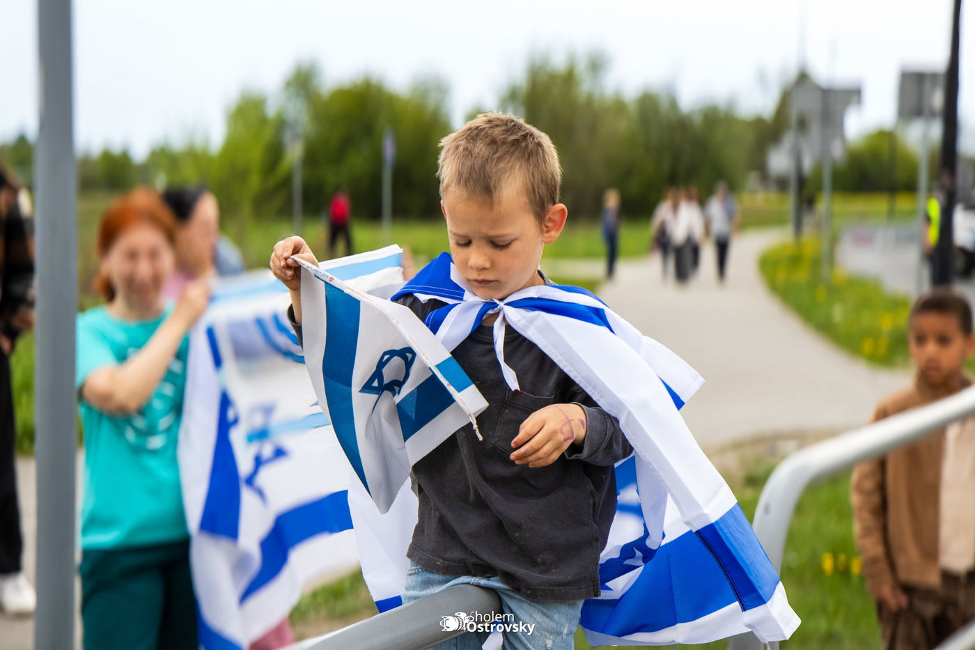 יום השואה באושוויץ