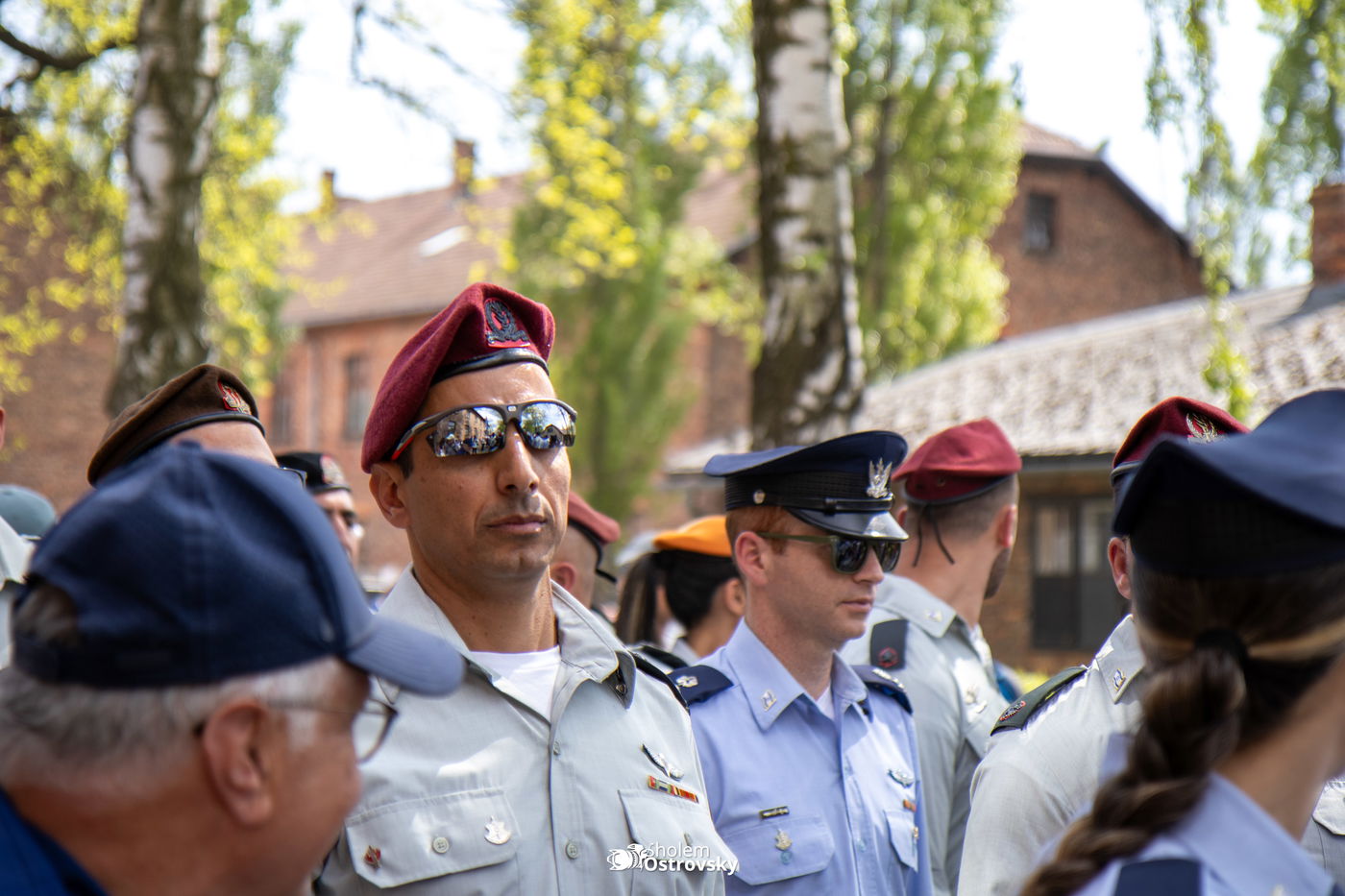 יום השואה באושוויץ