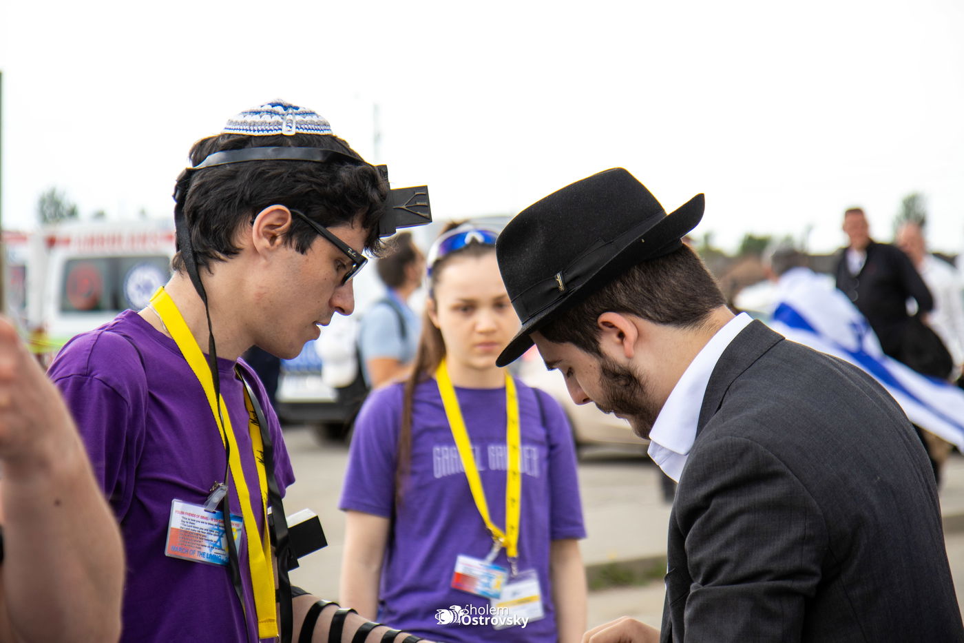 יום השואה באושוויץ