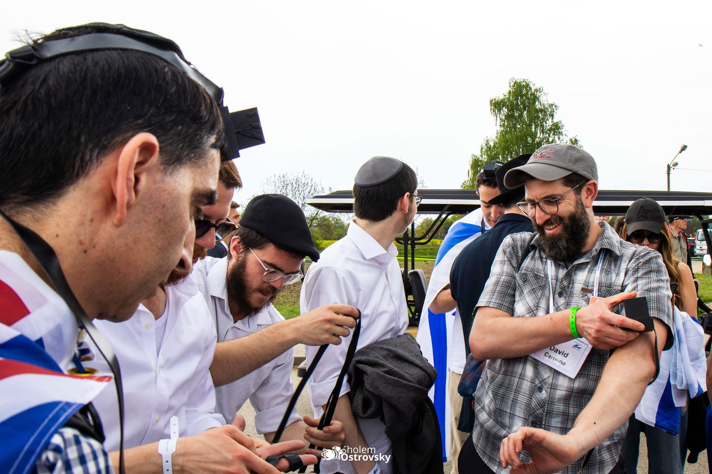 יום השואה באושוויץ