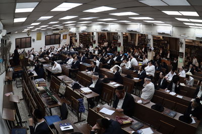 כינוס חיזוק בהיכל ביהמ"ד 'נחלת משה' בב"ב