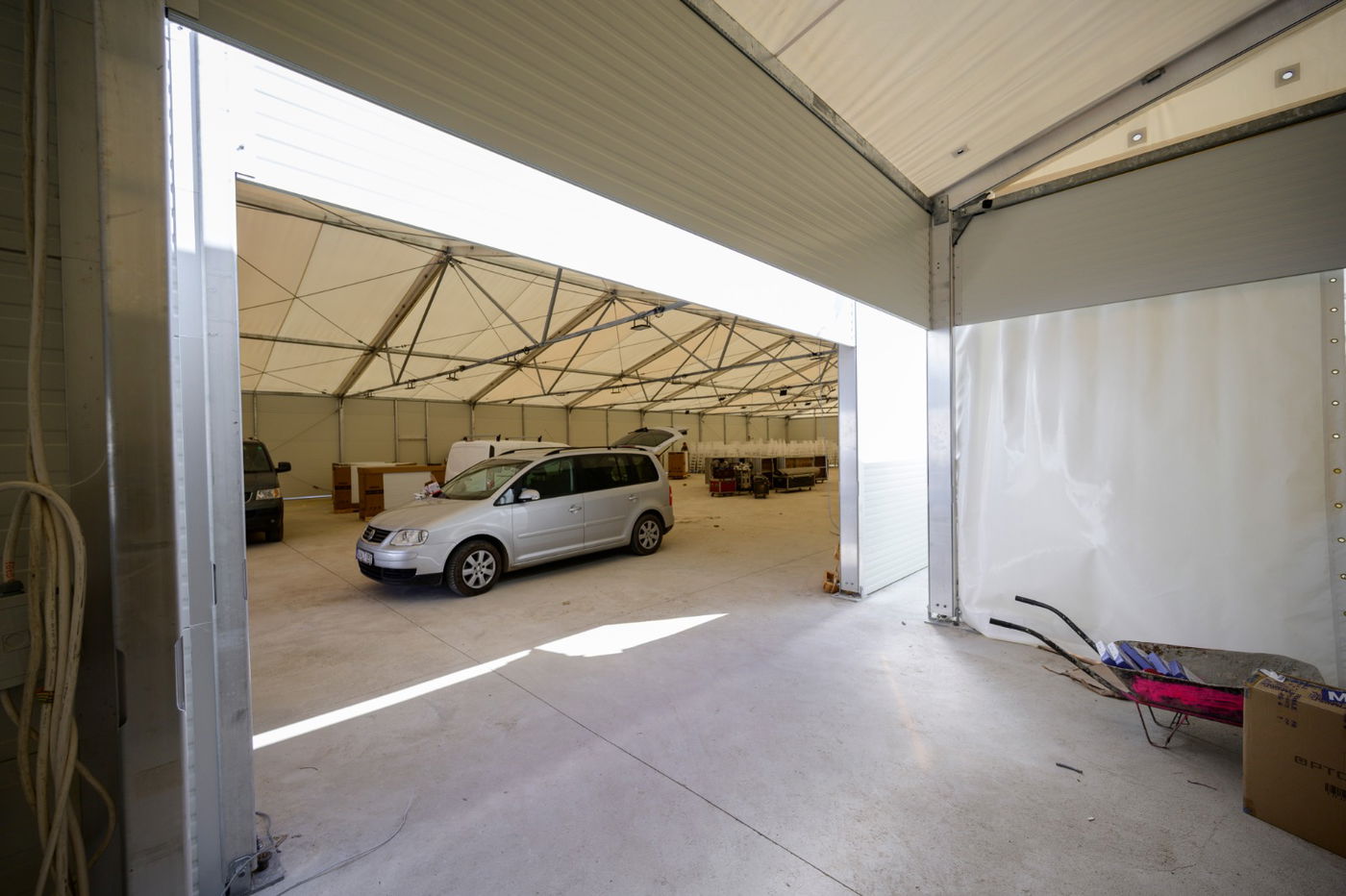 מראות ההכנות להילולא קדישא בקרעסטיר