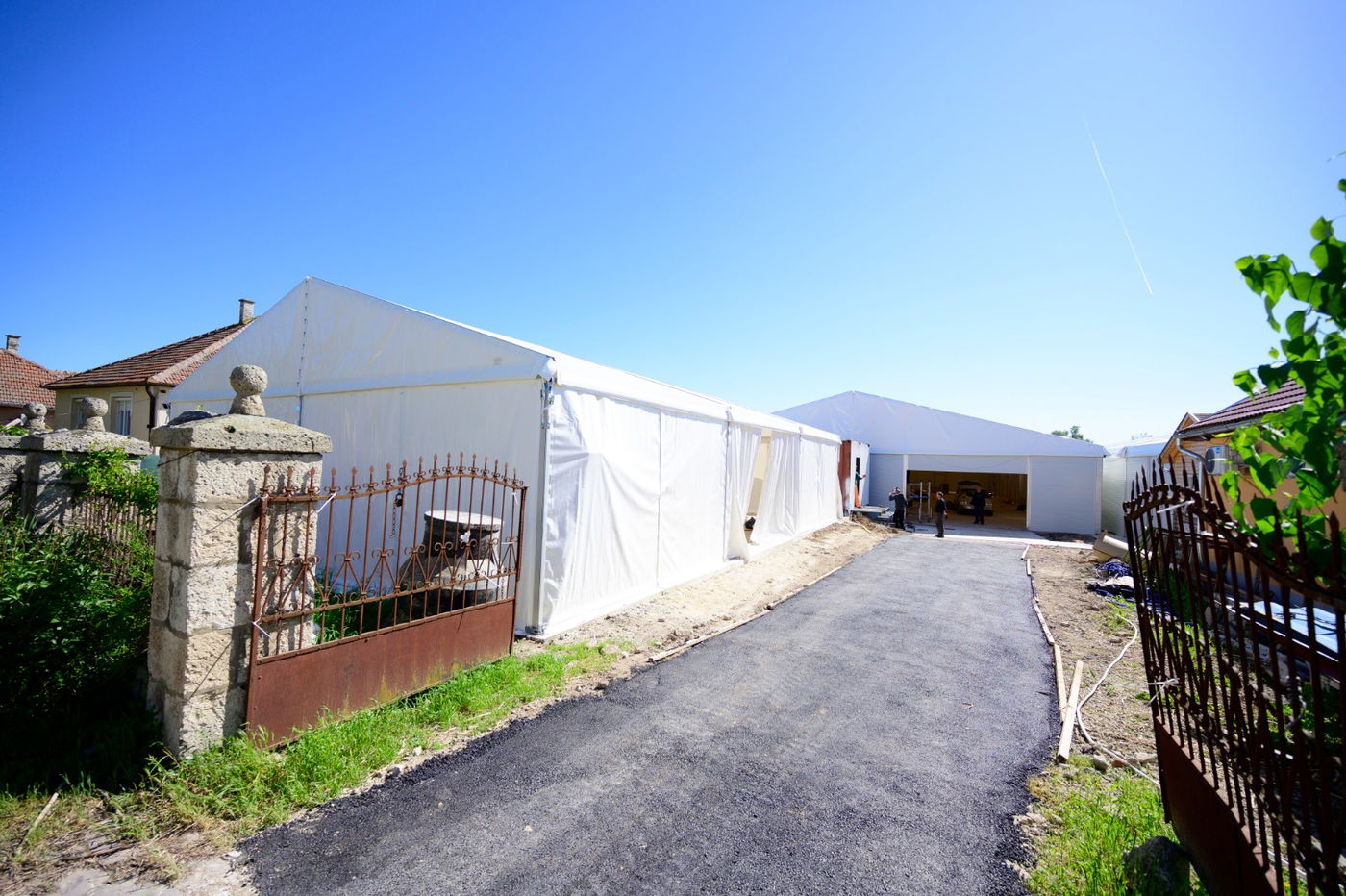 מראות ההכנות להילולא קדישא בקרעסטיר