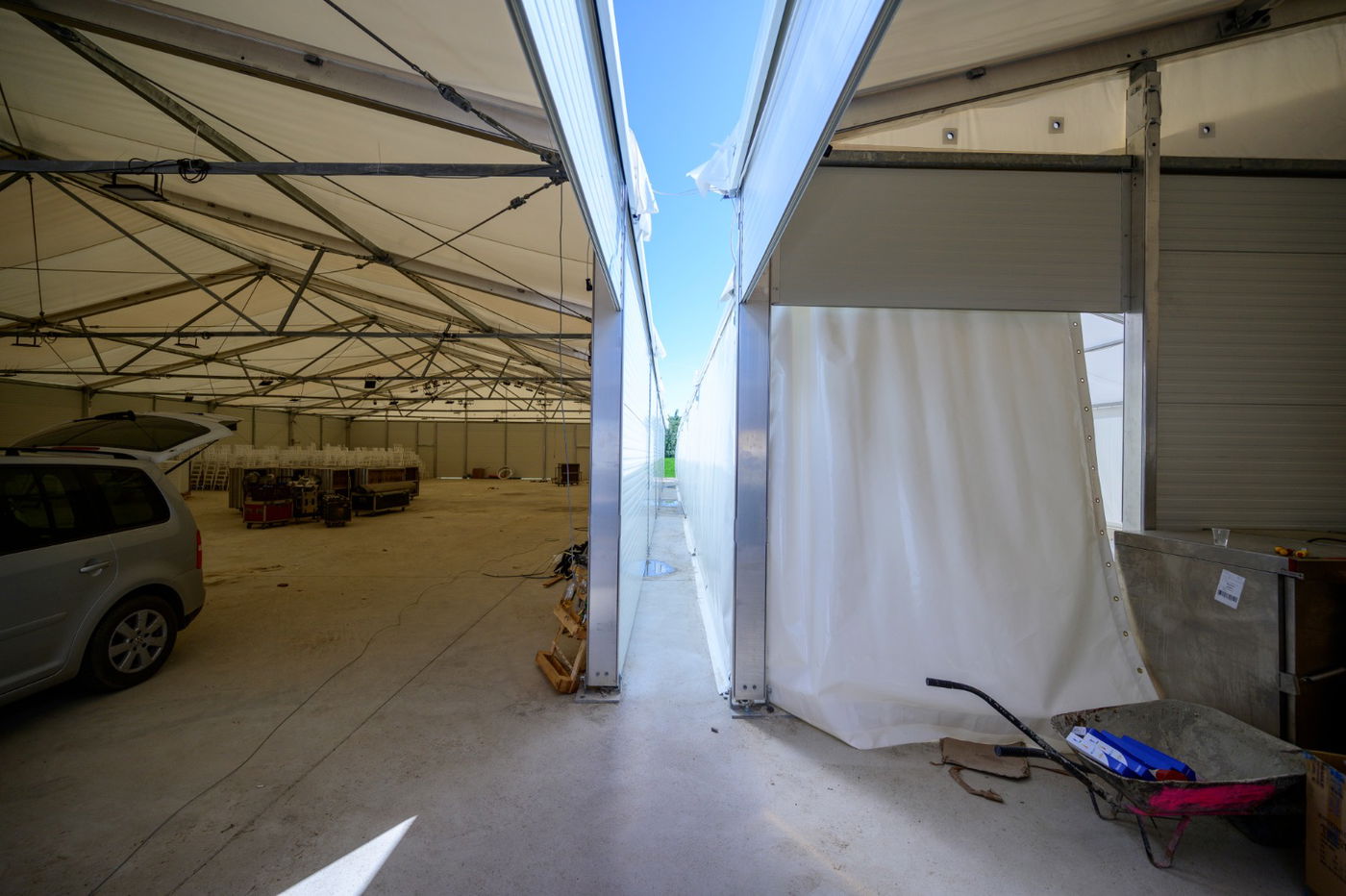 מראות ההכנות להילולא קדישא בקרעסטיר