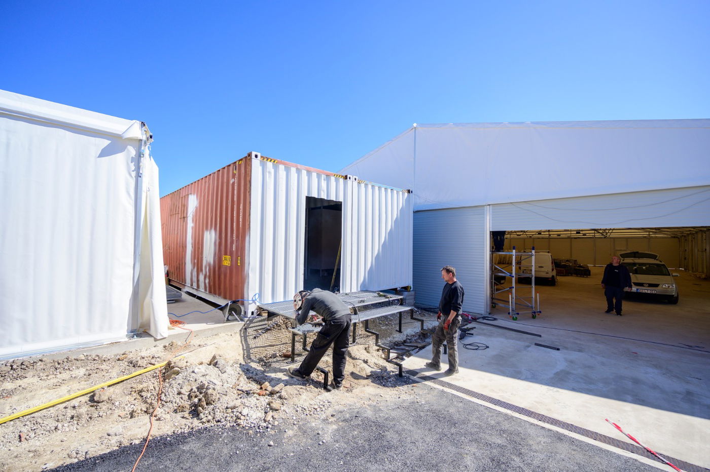 מראות ההכנות להילולא קדישא בקרעסטיר