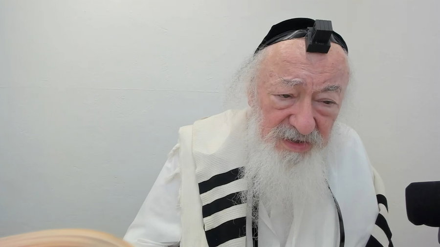 הרב יעקב דוד סטפנסקי בשיעור על מסכת קידושין