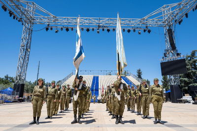 כך צה״ל נערך לטקס הדלקת המשואות