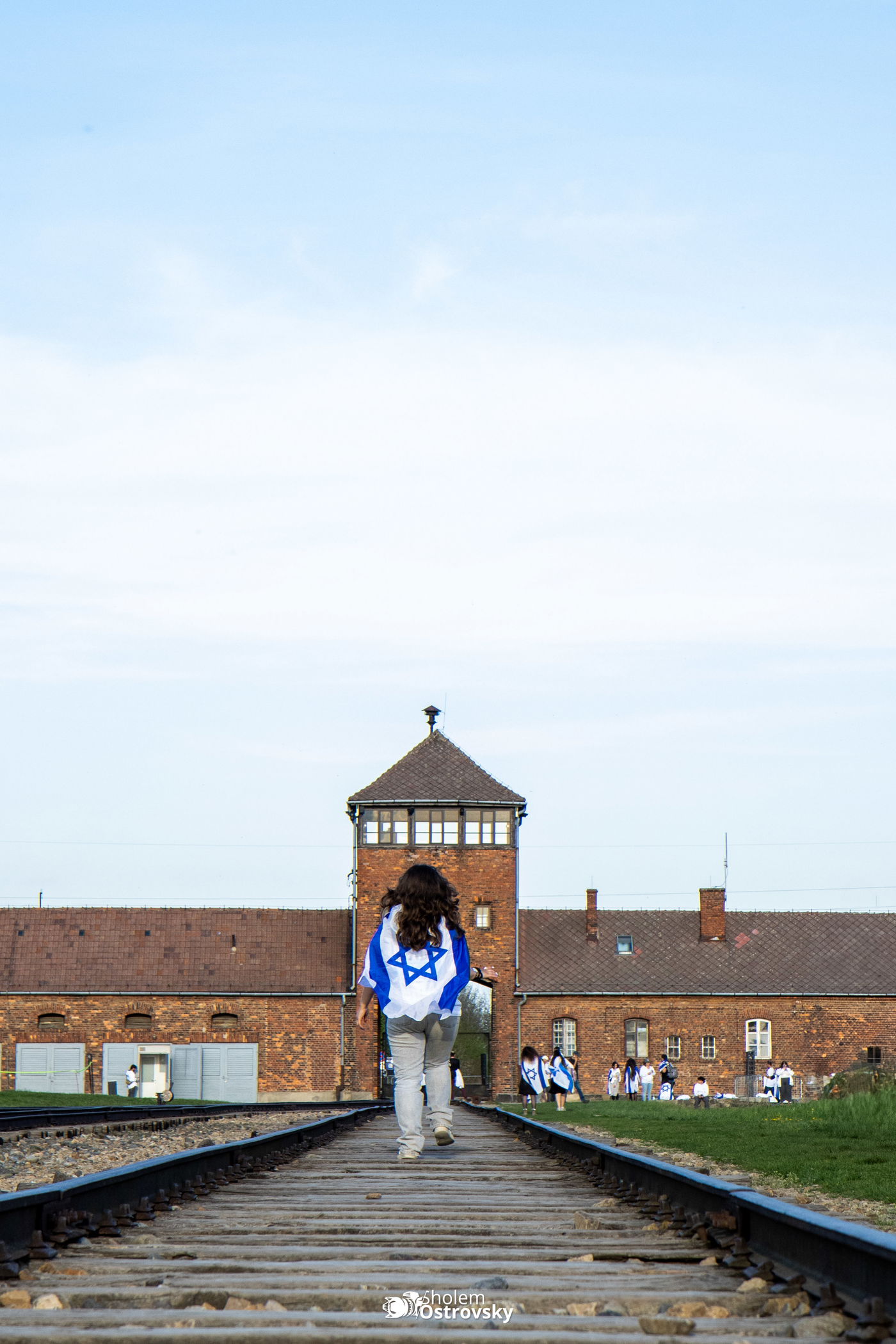 יום השואה באושוויץ