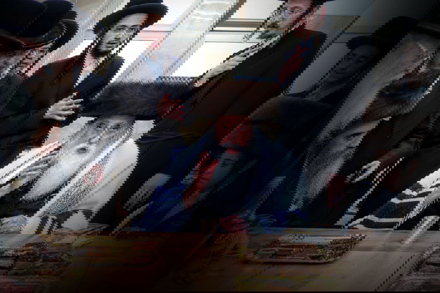 שמחת בר מצווה לנכד האדמו"ר ממכנובקא בעלזא