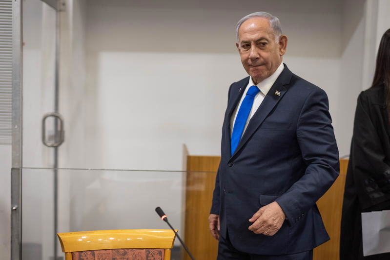 נתניהו בעדותו