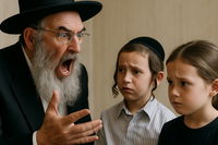 סבא צועק על הנכדים | אילוסטרציה