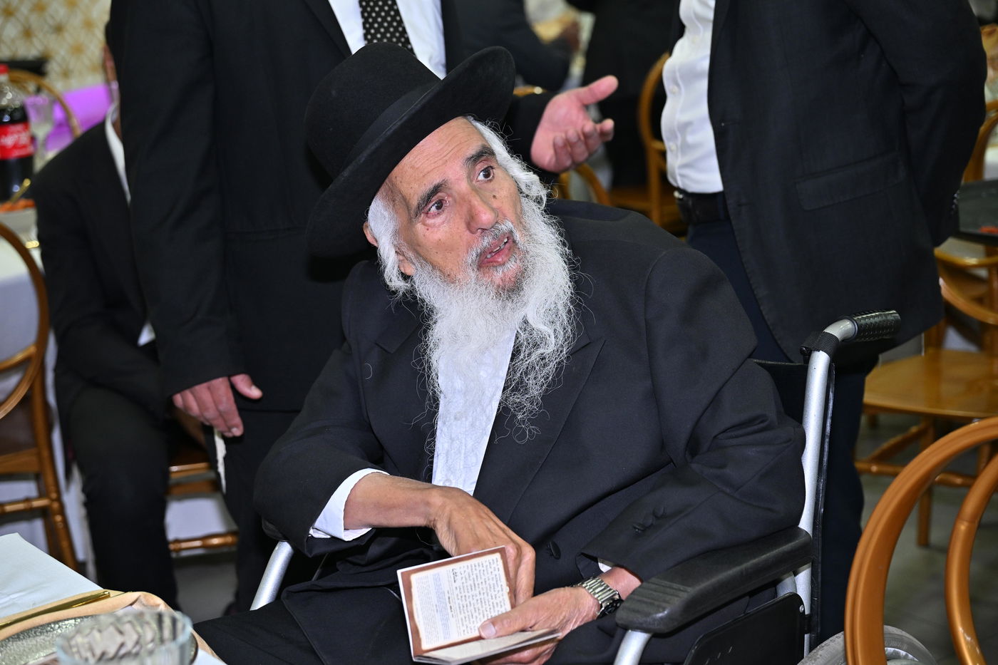 הגאון רבי אהרן מחפוד באירוע