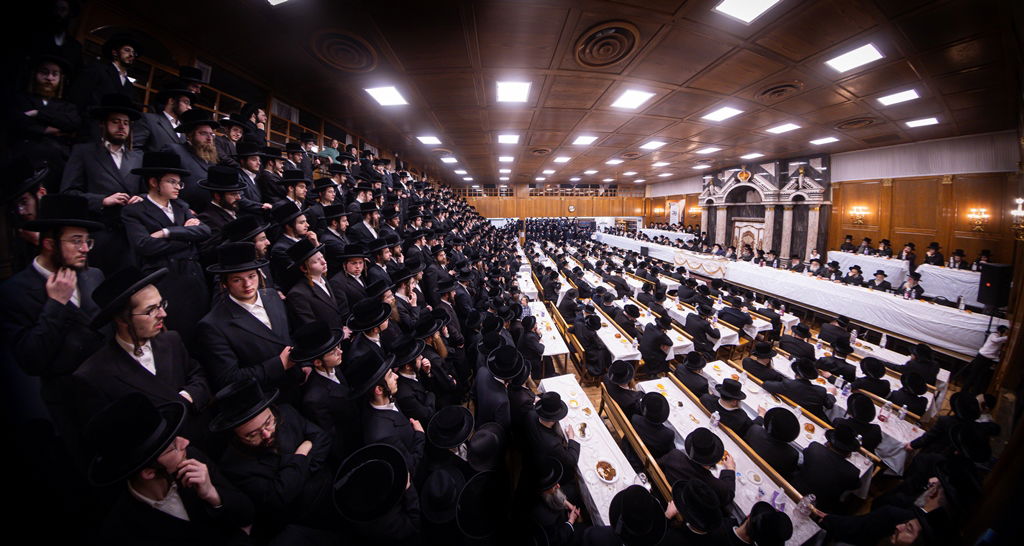 הילולא קדישא בצאנז קלויזנבורג