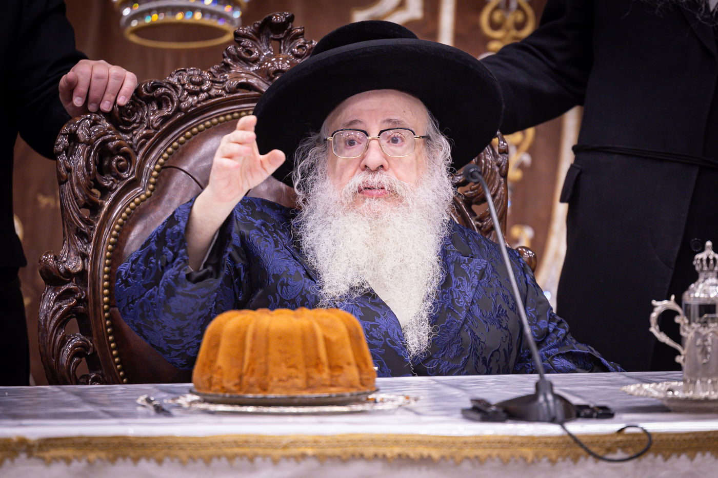 הילולא קדישא בצאנז קלויזנבורג