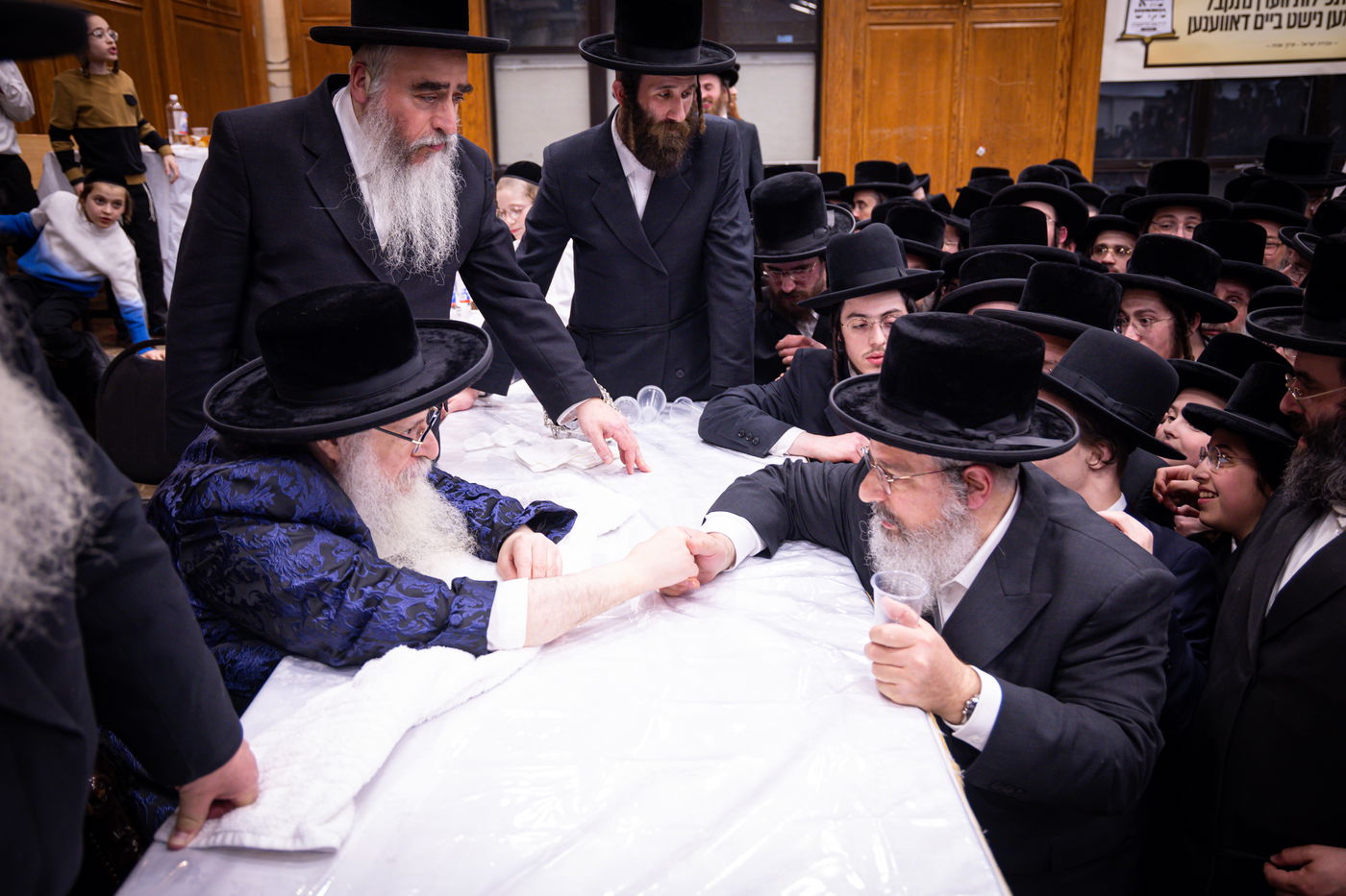 הילולא קדישא בצאנז קלויזנבורג