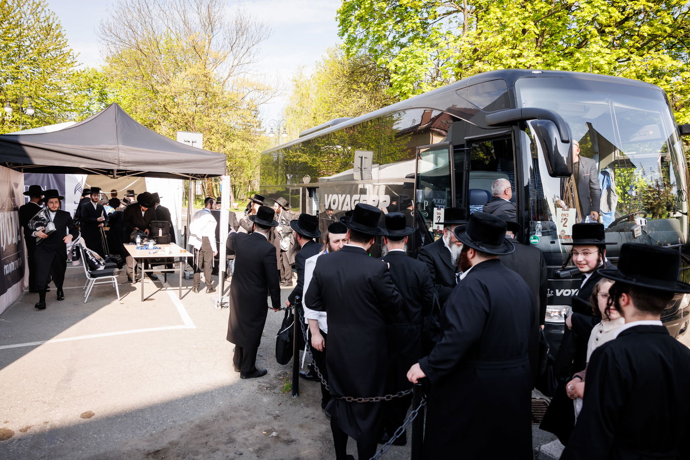 מסע הקודש של האדמו"ר מבאבוב 45 לצאנז - ניסן תשפ"ה