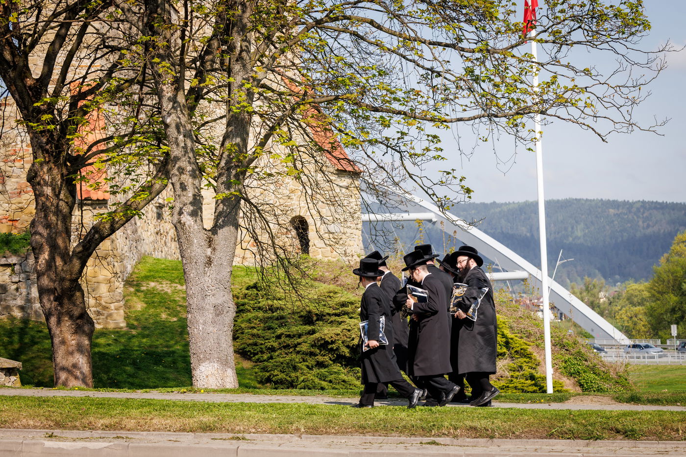מסע הקודש של האדמו"ר מבאבוב 45 לצאנז - ניסן תשפ"ה