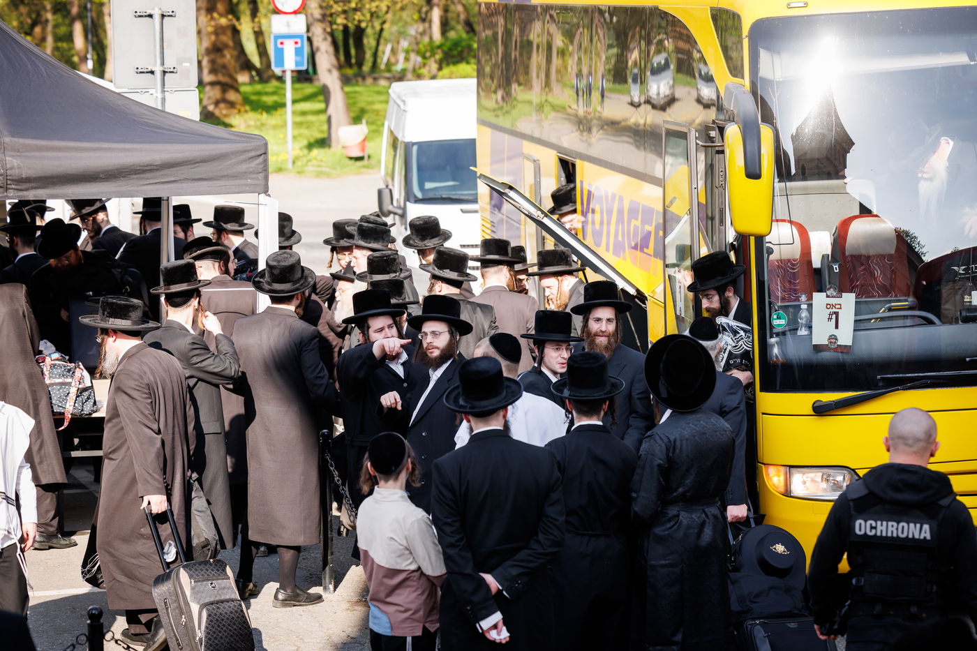 מסע הקודש של האדמו"ר מבאבוב 45 לצאנז - ניסן תשפ"ה